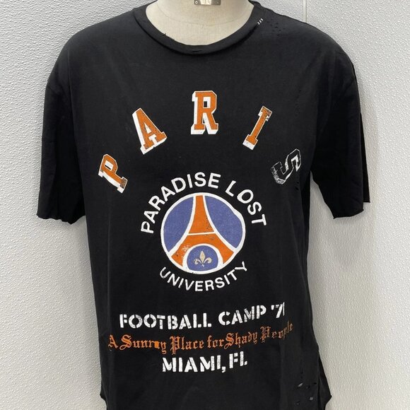 Alchemist Men's Alain Football Camp T-Shirt – Size L – Black - Picture 1 of 8